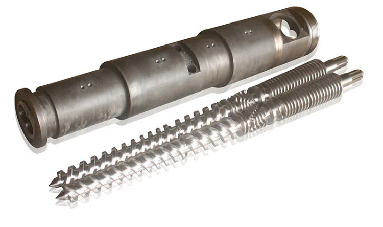 Conical Twin Screw Barrel for PVC pipe profile