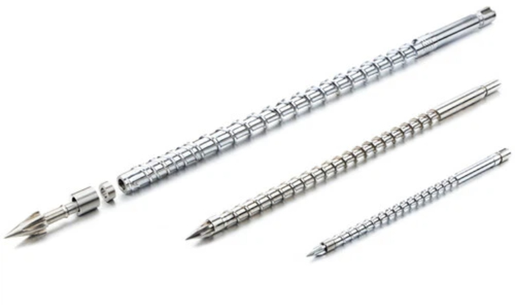Screw barrel for film